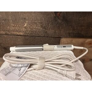 Bio Ionic Stylewinder Rotating Styling Iron 1" Pro Curling Iron White JPA056